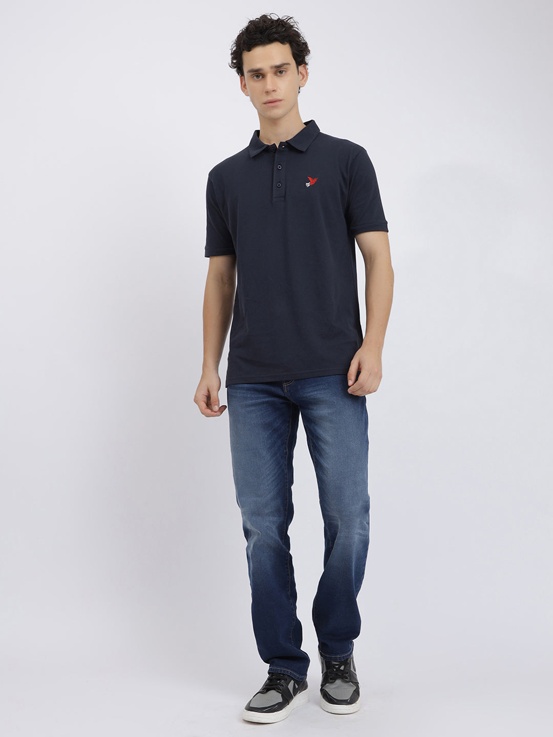DEEP NAVY POLO