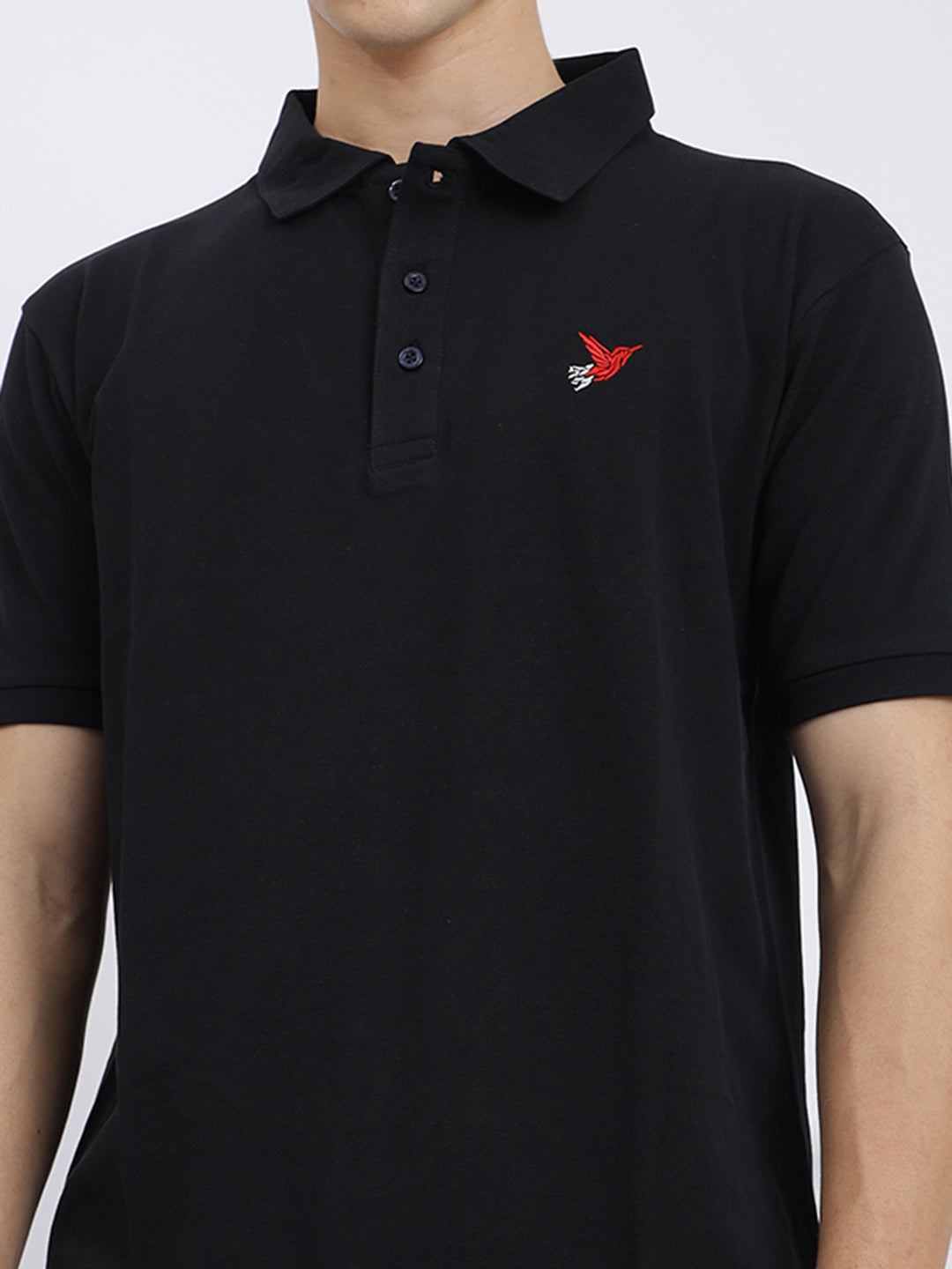 ESSENTIAL BLACK POLO