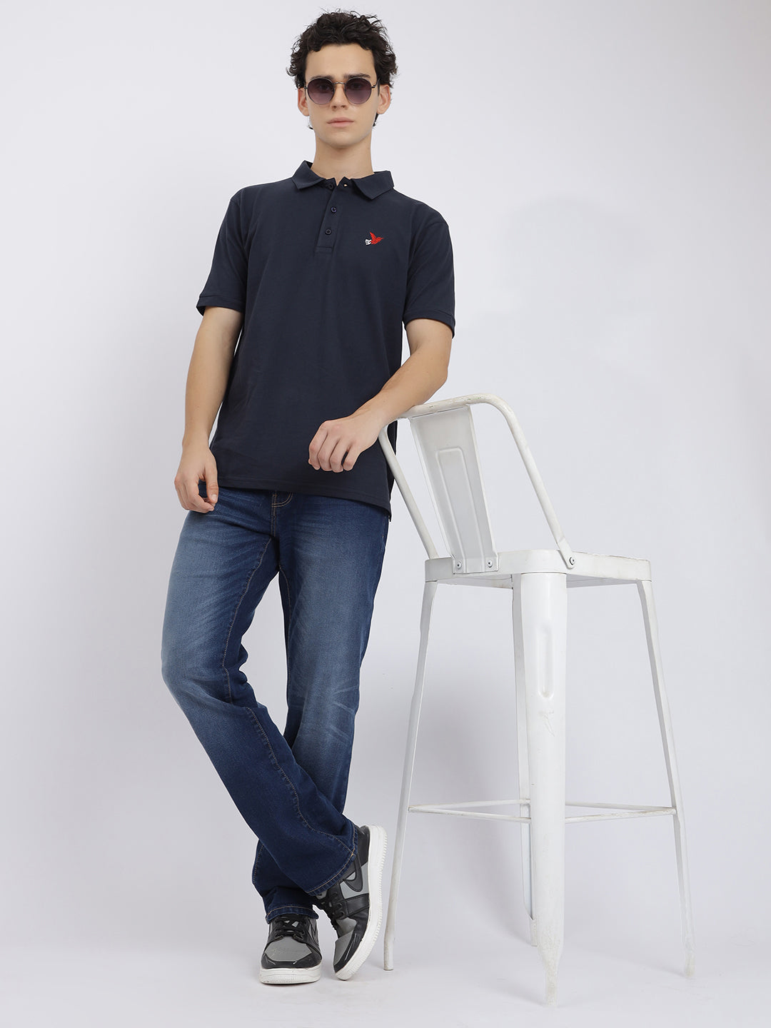 DEEP NAVY POLO