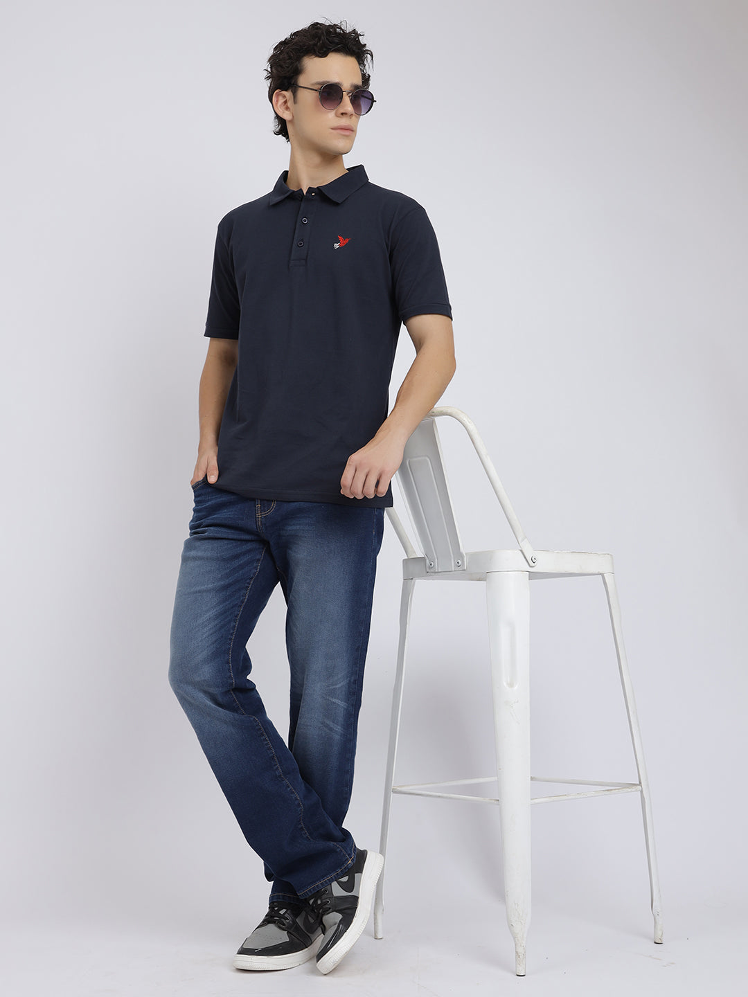 DEEP NAVY POLO