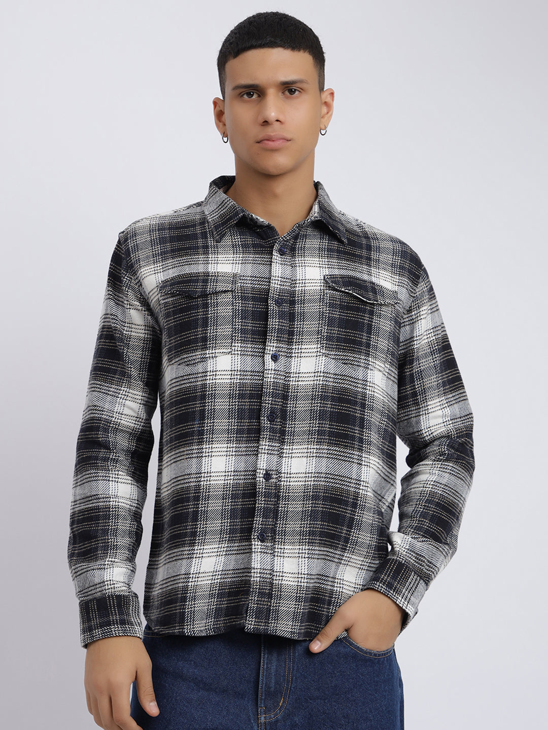 MBRFSCFWS,WHITE AND BLACK CHECK