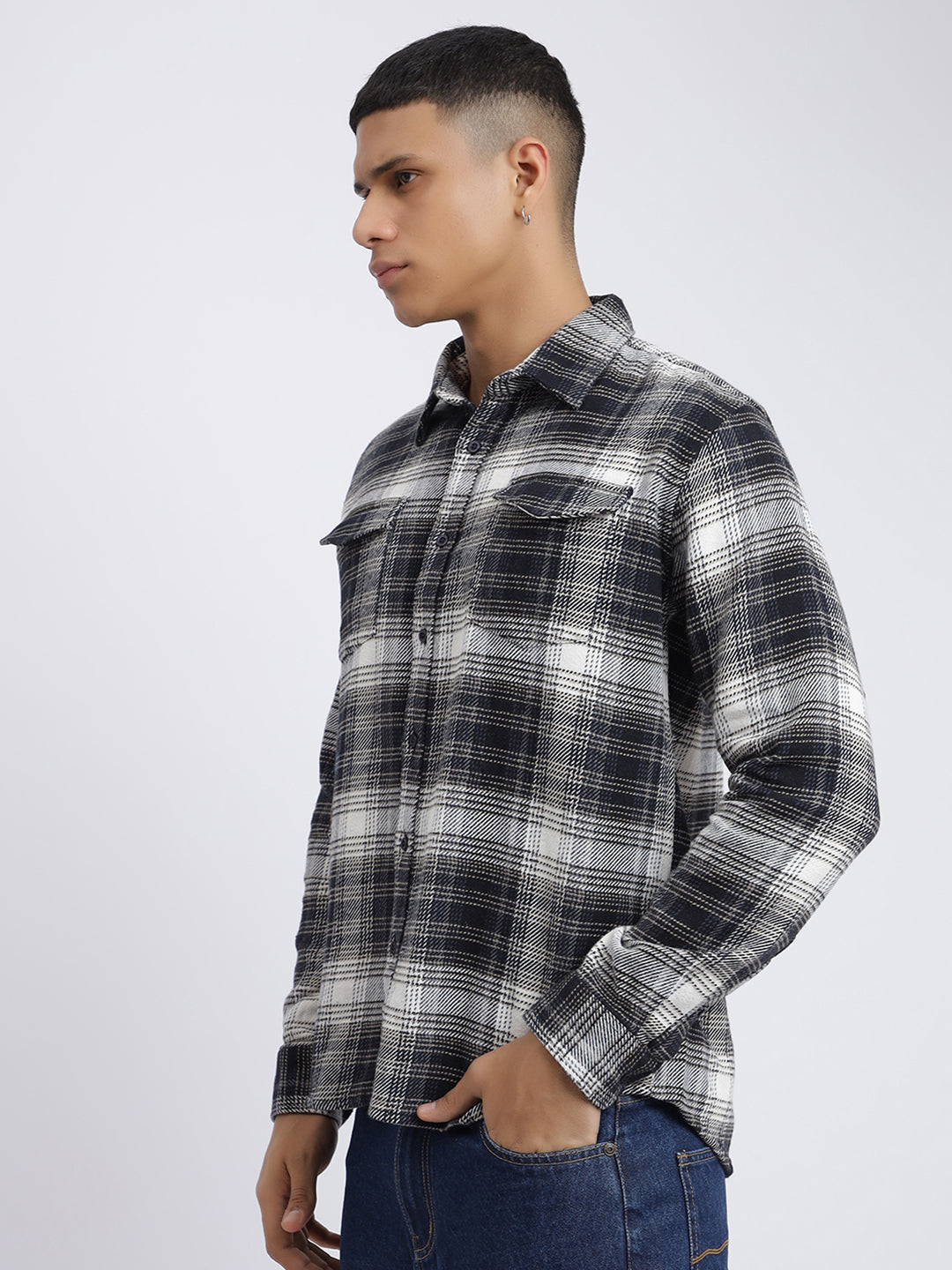 MBRFSCFWS,WHITE AND BLACK CHECK
