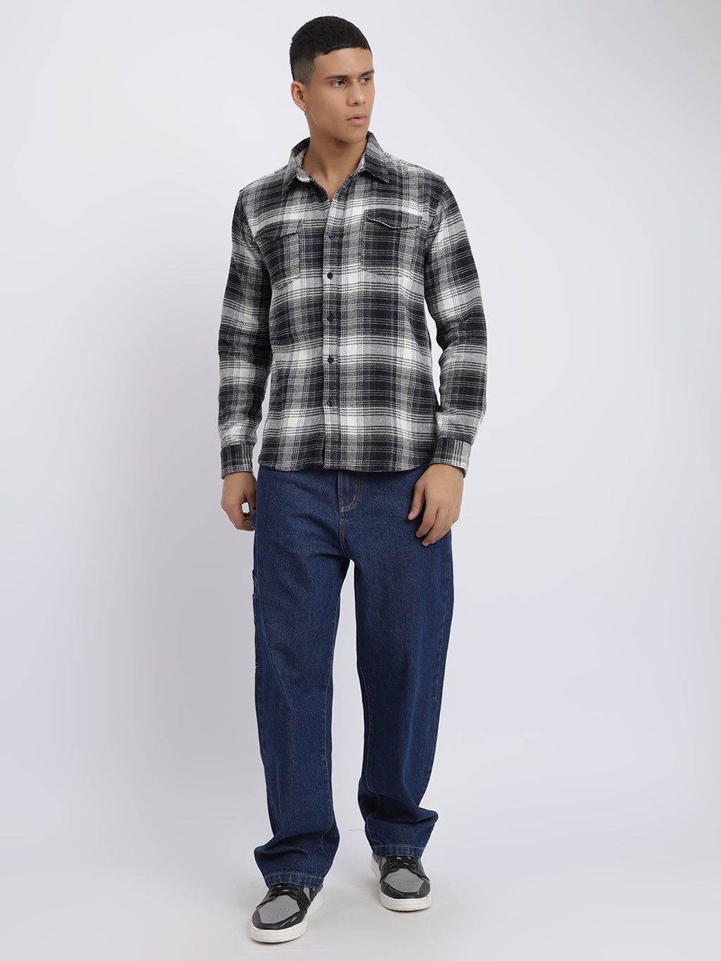 MBRFSCFWS,WHITE AND BLACK CHECK
