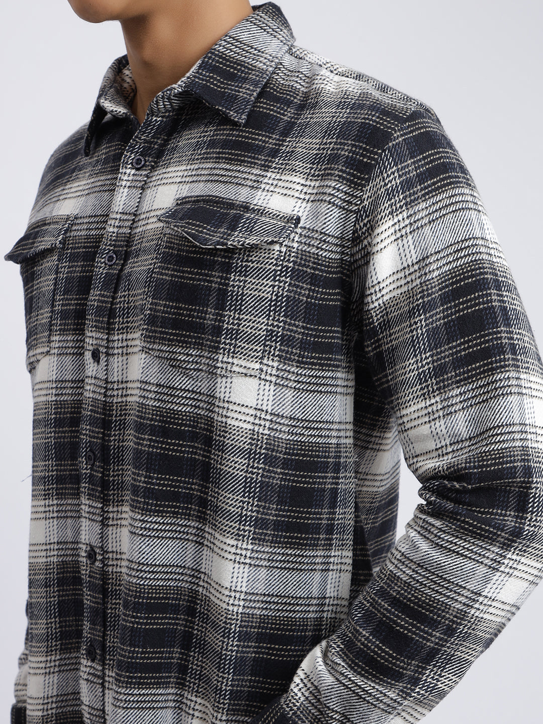 MBRFSCFWS,WHITE AND BLACK CHECK