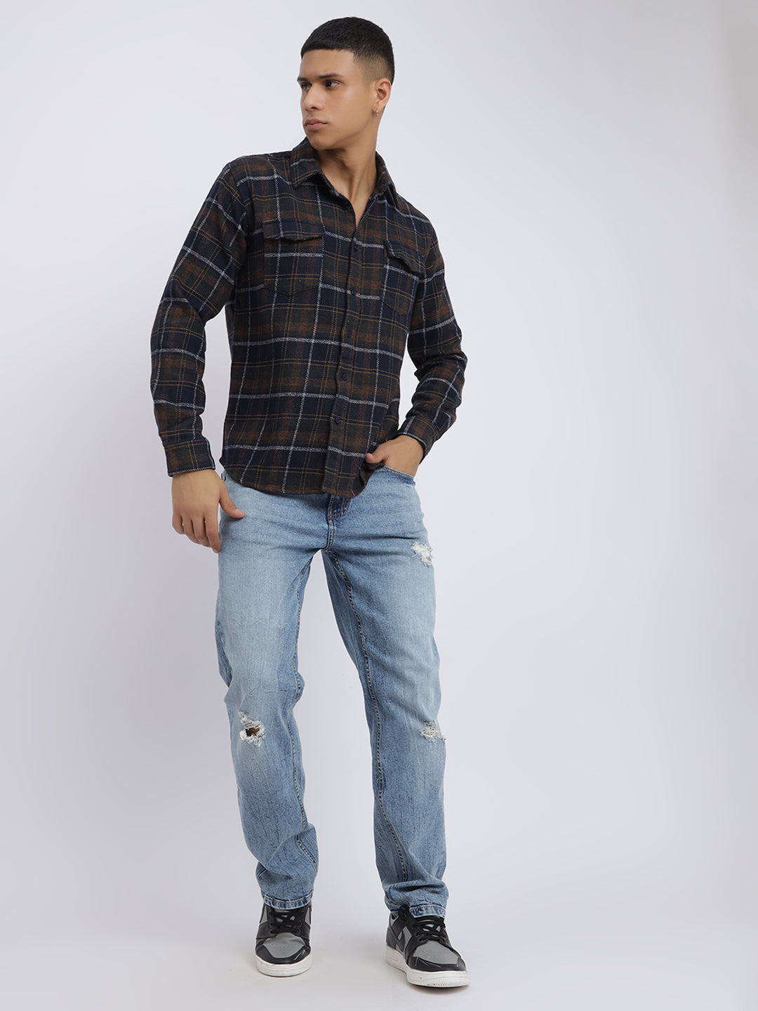 MNRFMCCFWS,NAVY BLUE CHECK