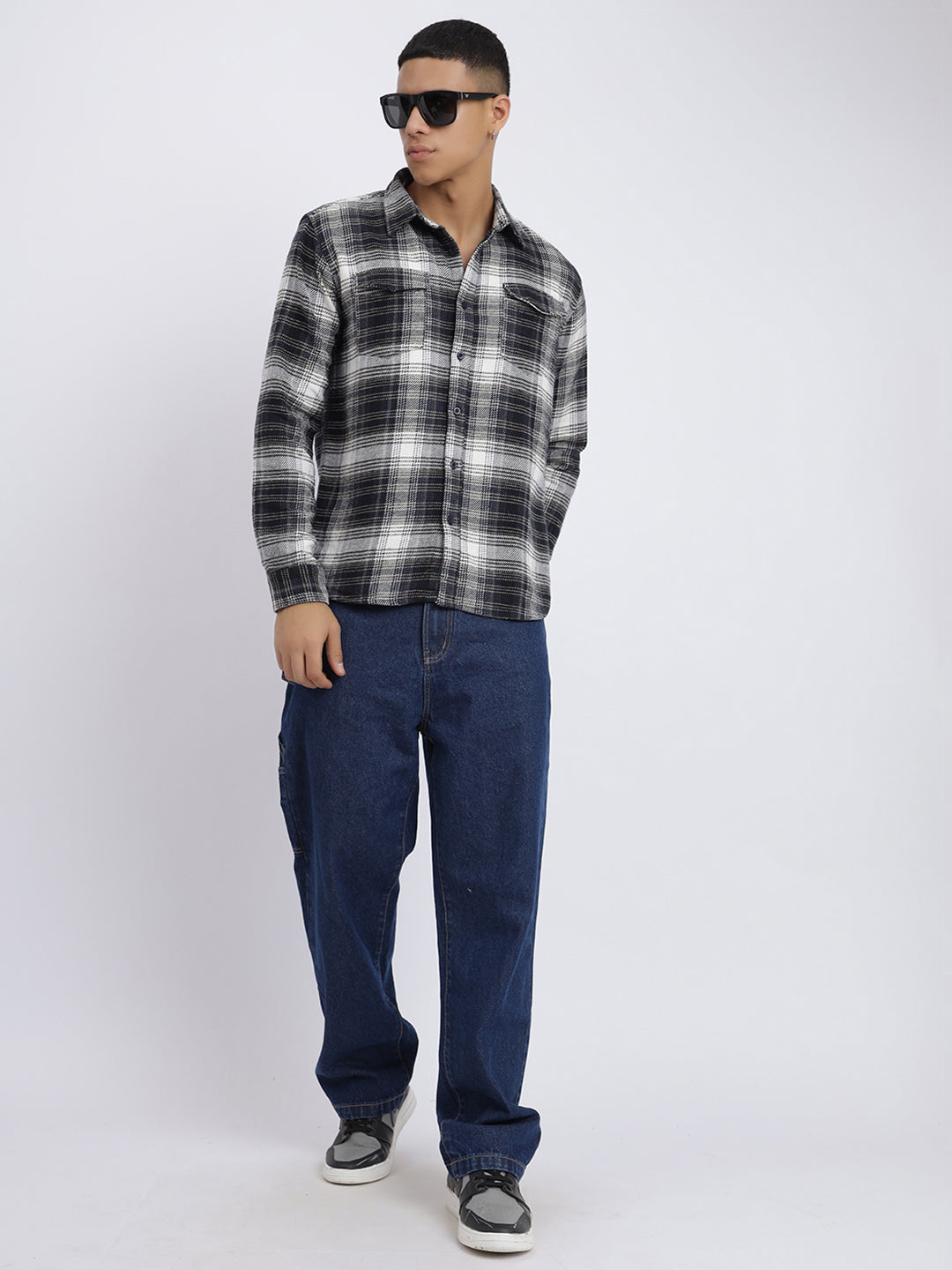 MBRFSCFWS,WHITE AND BLACK CHECK