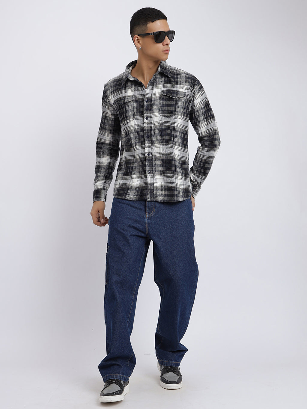 MBRFSCFWS,WHITE AND BLACK CHECK
