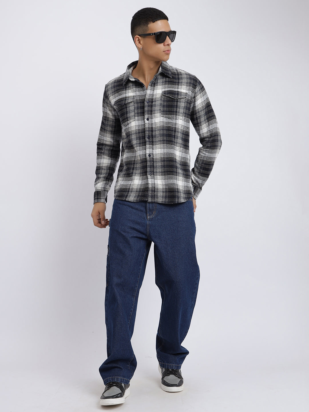 MBRFSCFWS,WHITE AND BLACK CHECK