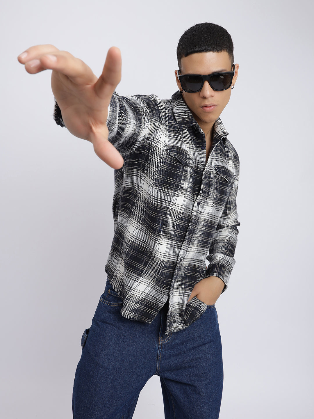 MBRFSCFWS,WHITE AND BLACK CHECK