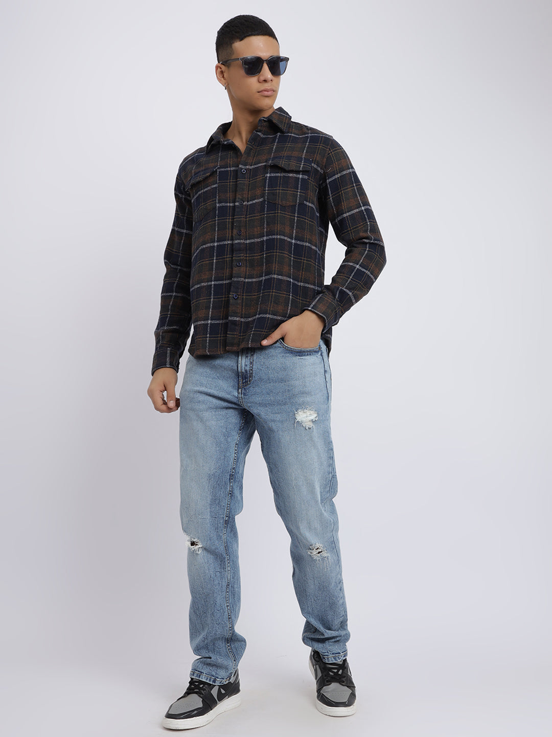 MNRFMCCFWS,NAVY BLUE CHECK